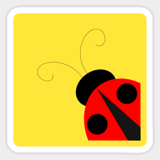 Ladybug Sticker